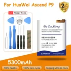 5300mAh HB366481ECW Аккумулятор для Huawei P9 EVA-AL00 AL10 EVA-TL00 G9 Lite Honor 8 5c