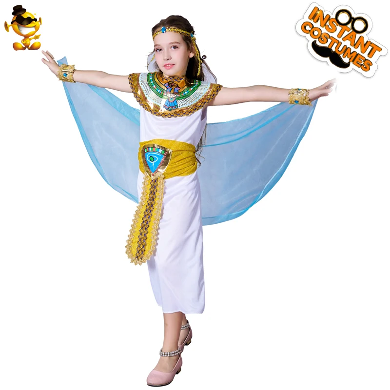 Детские костюмы Purim для девочек египетское платье костюм ролевых игр