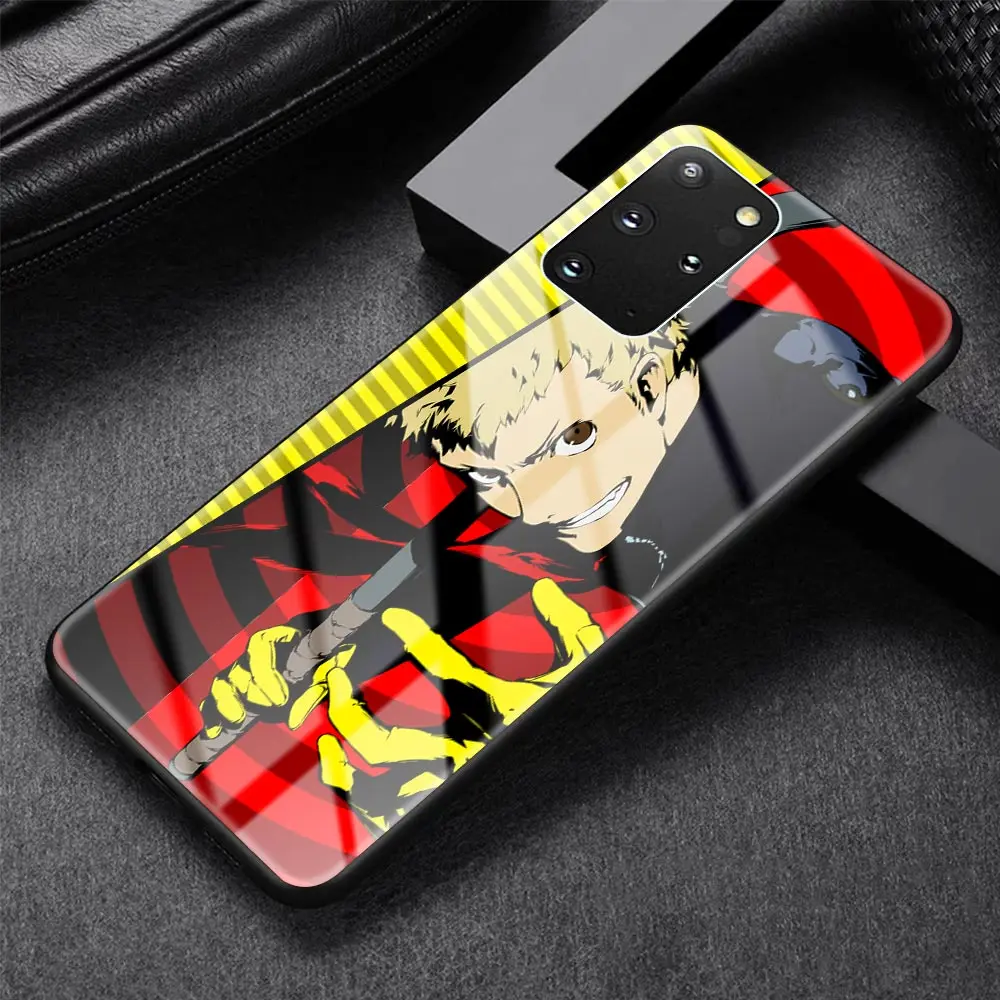 

Case For Samsung Galaxy S10 Lite S20 Ultra FE S9 S8 Plus S10e A71 A51 A50 Tempered Glass Phone Cover Anime Persona 5