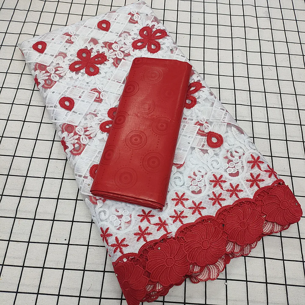 Швейцарская вуаль французский Гипюр Вышивка сетки кружева ткань 2021 Высокое