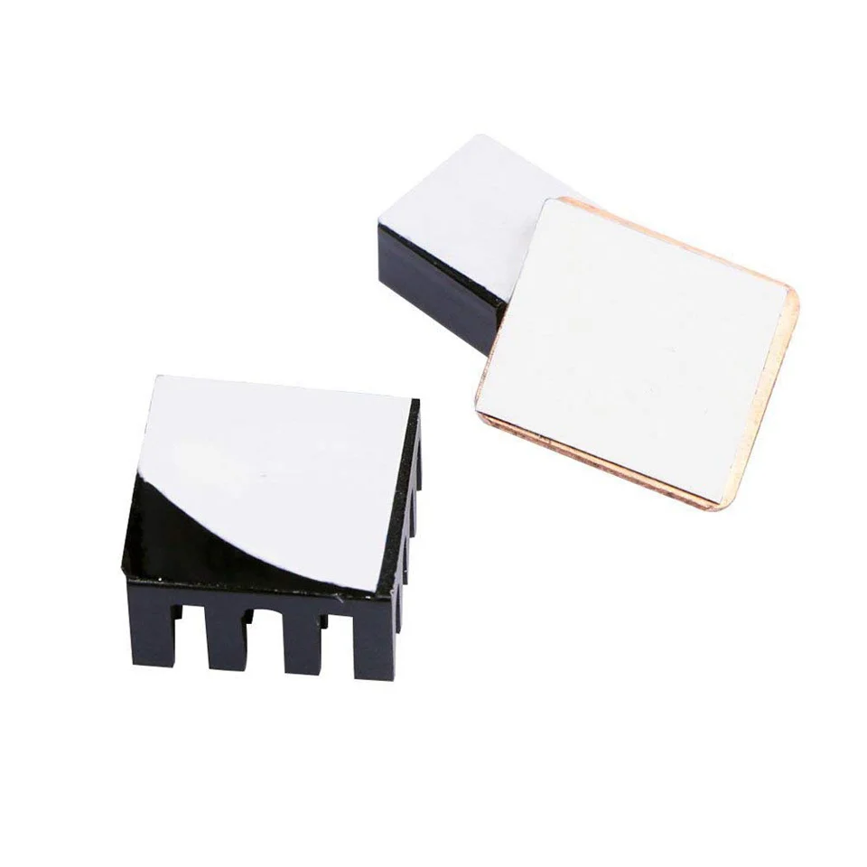 Комплект радиаторов Raspberry Pi 4 B 12 шт./лот алюминиевые + медные радиаторы