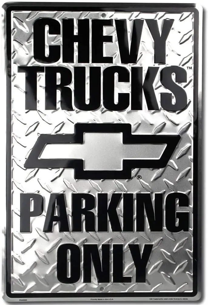 

ChEvy TrUck Custom Metal Signs for Home Decor Tin Signs Funny