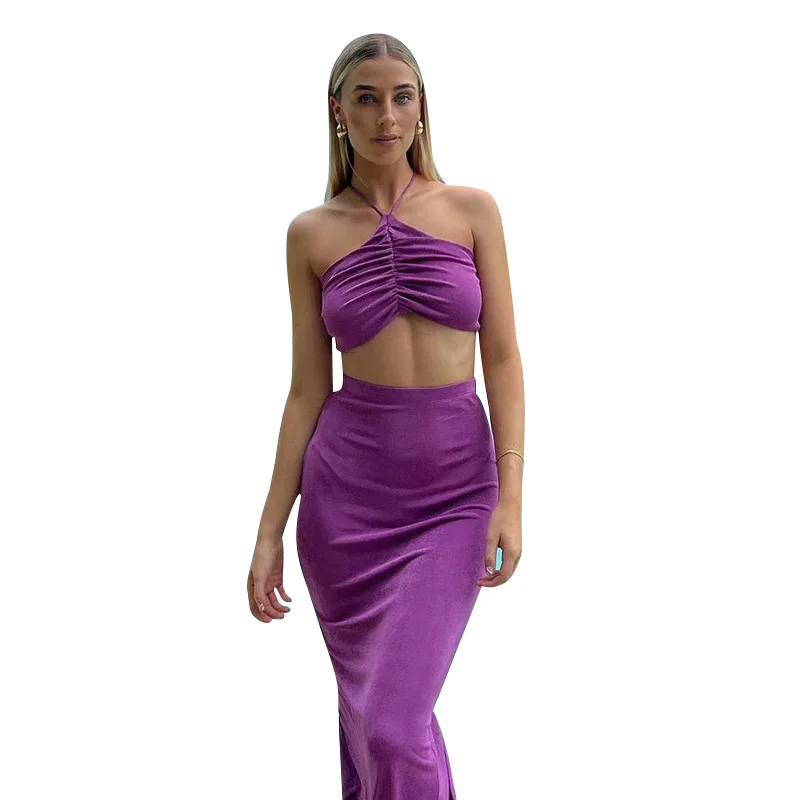 

Dress Girl Dresses Bohemian for Women Bodycon Elegant Halter Lady Milkmaid Vintage Weeding Chiffon Summer Midi Slip Cute