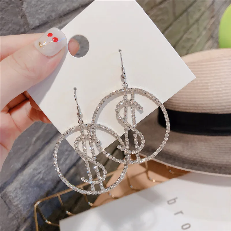 2019 Модные Классические Золотые витые серьги гвоздики в виде любовного узла для