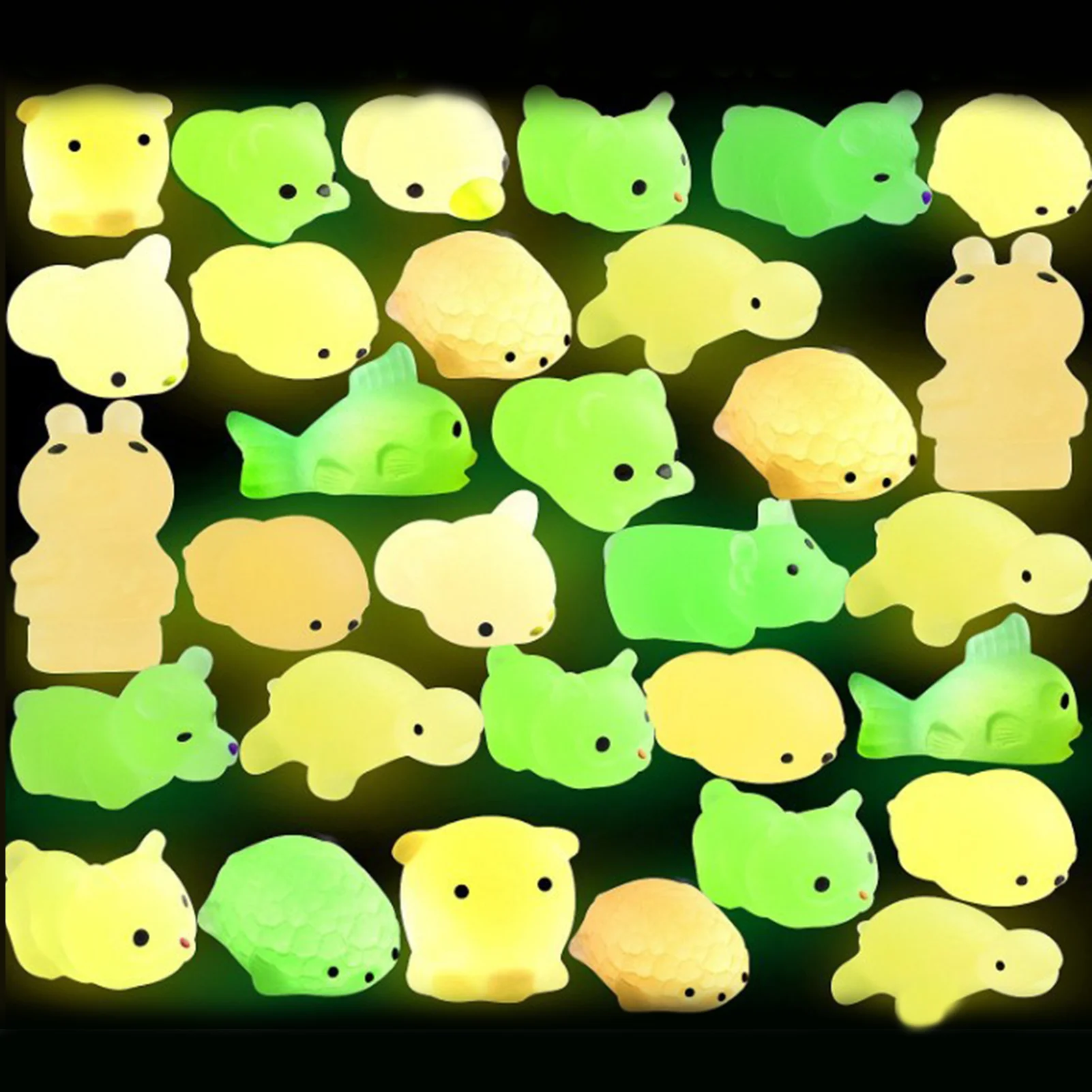 20 шт./упак. Моти Сжимаемый милый Кот антистресс набор мягкие мини животные сквиши