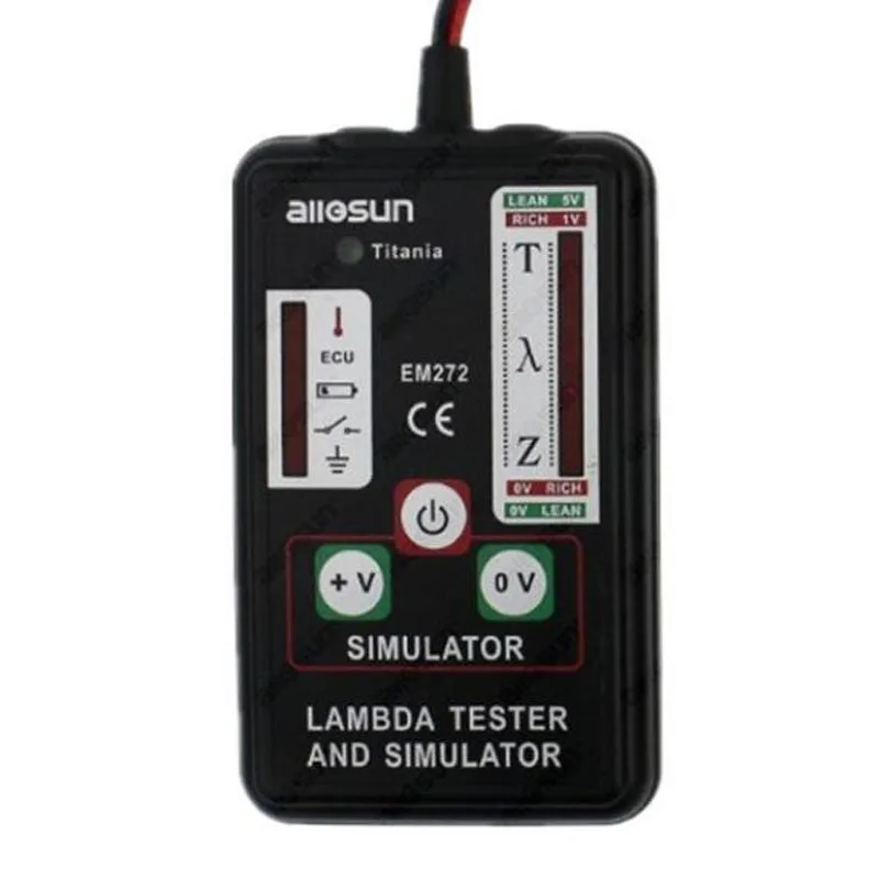 Новый автомобильный тестер EM272 для автомобиля Lambda и симулятор использования 1 2 3 4