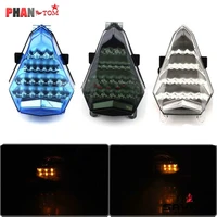 Motorcycle Rear Taillight LED Stop Light Motocicleta Turn Signal Indicator Integrated Lights For Yamaha YZF R6 2006 2007 YZFR6