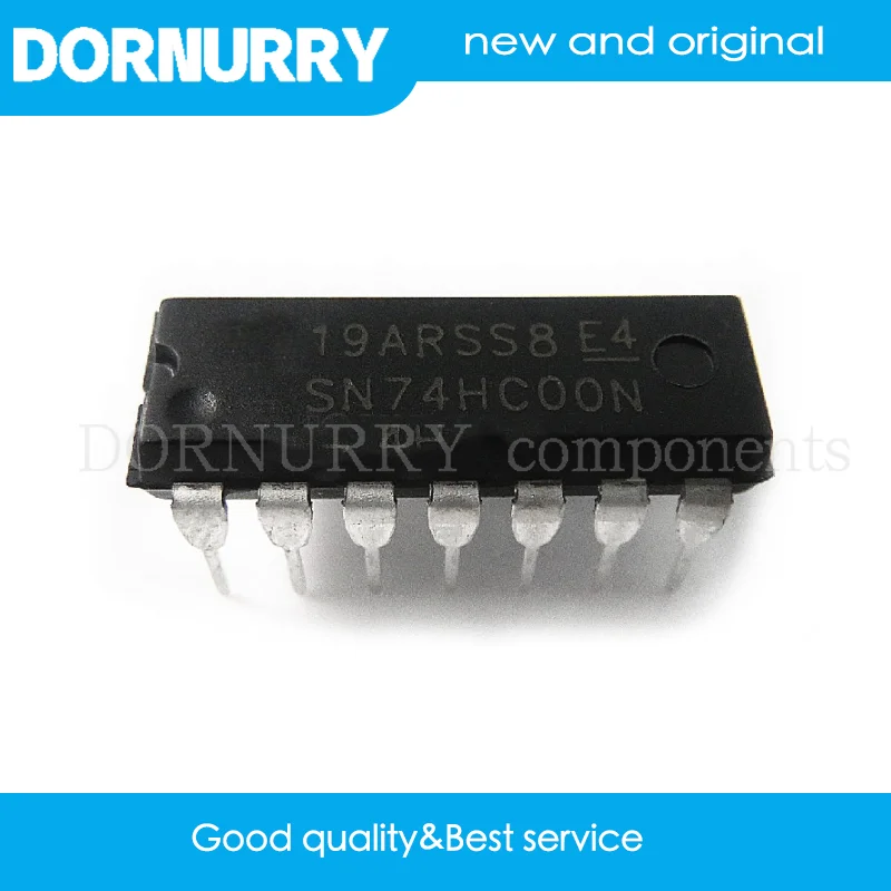 

10pcs SN74HC00N DIP14 SN74HC00 DIP 74HC00 7400 DORNURRY