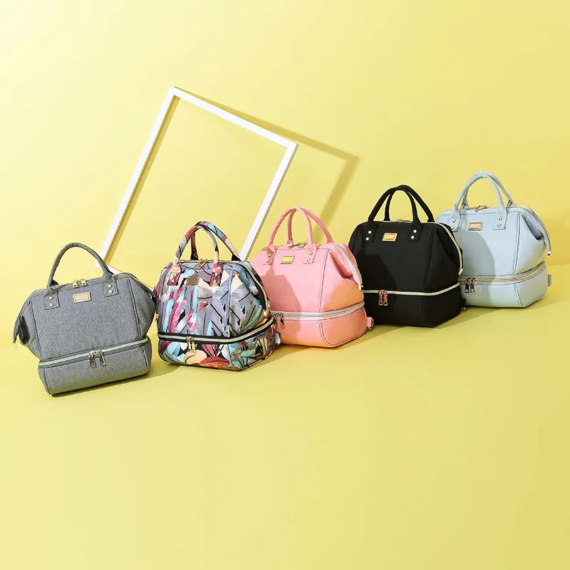 

Nappy Backpack Bag Mummysmall mini Bag for Mom Baby Multi-function Waterproof Outdoor Diaper Bags Baby Care BKM014