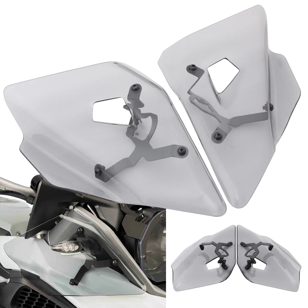 

Smoke Side Wing Side Fairing Windshield Handguard Signal Air Deflector FOR BMW R1200GS R1250GS ADV LC R1250 R1200 GS 13+ Models