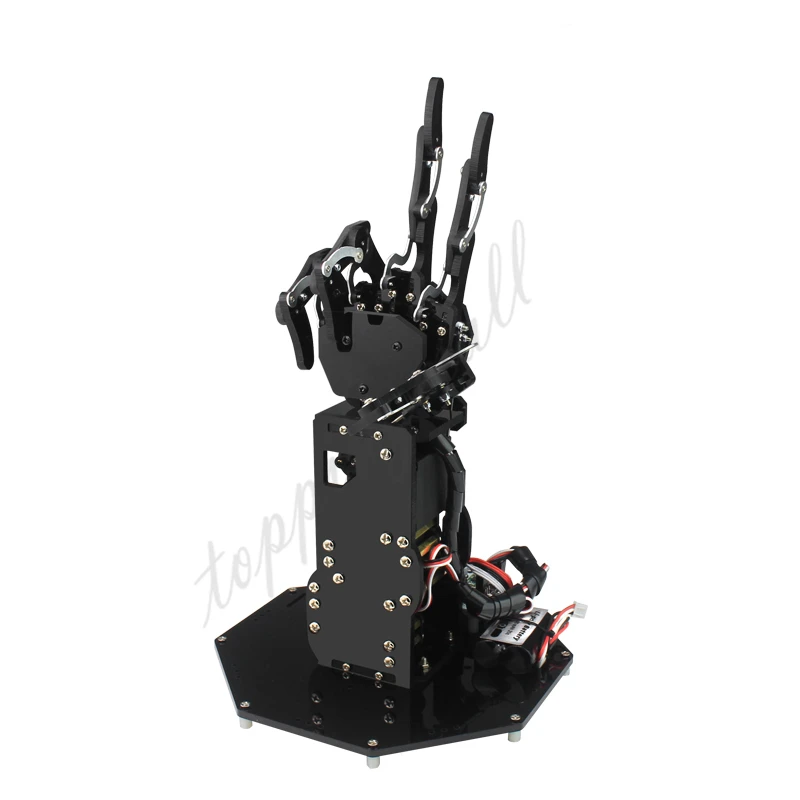 UHand бионический робот Механическая рука пять пальцев с системой управления для