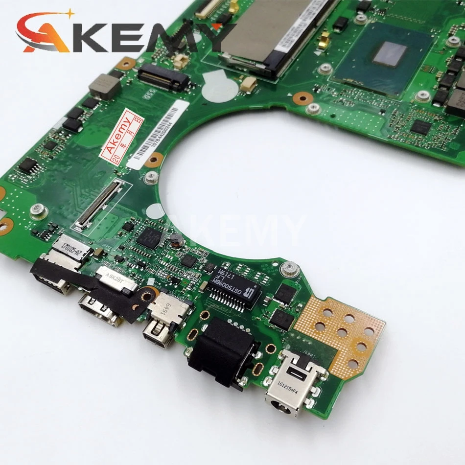 Akemy FX502VD материнская плата для ноутбука ASUS FX502V FX502VE FX502VM 8G RAM I7 7700HQ GTX1050 4G