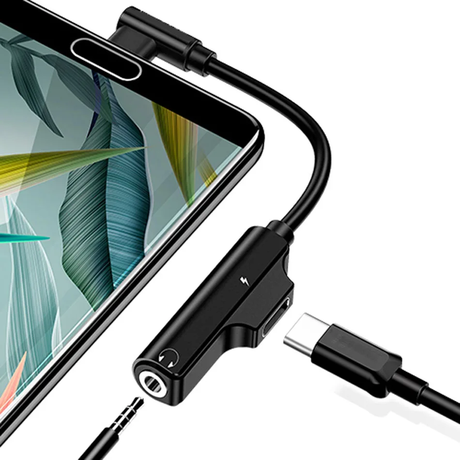 Usb type C до 3,5 мм разъем адаптер для Xiaomi mi 9 8 mi 9 huawei mate 20 P30 P20 Pro samsung S10 S9 type-C OTG USB-C USBC сплиттер