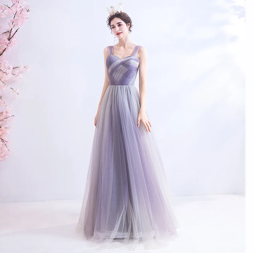 New light purple sweat lady girl women princess prom evening dress banquet party ball gown free shipping | Свадьбы и торжества