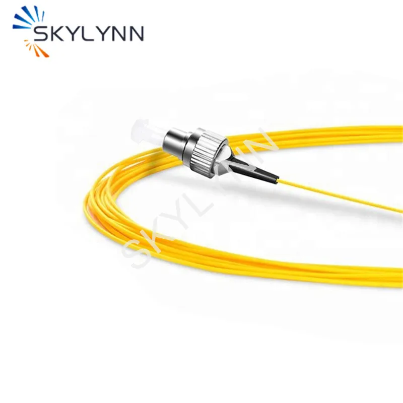 Promotion 50PCS FC/UPC Fiber Optic Pigtail, SM G652D 0.9MM Tight Buffer Yellow LSZH Jacket 1 Meter Length Optical Pigtails