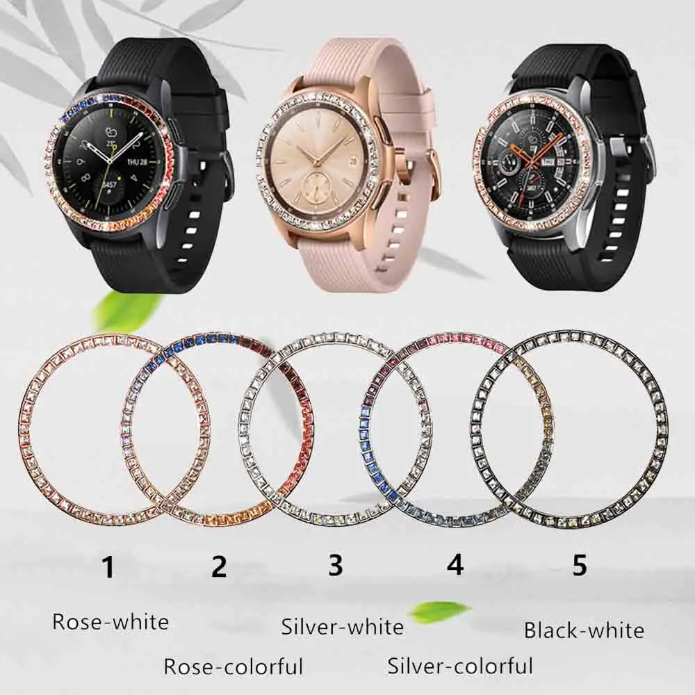 Кольцо с алмазным ободком для Samsung Galaxy Watch 42 мм защитный чехол модный спортивный