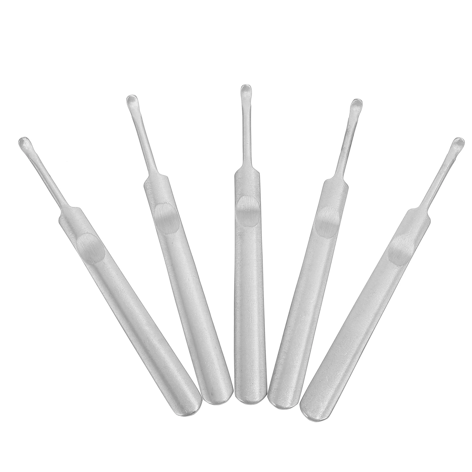 

5 шт., портативные амбушюры из нержавеющей стали