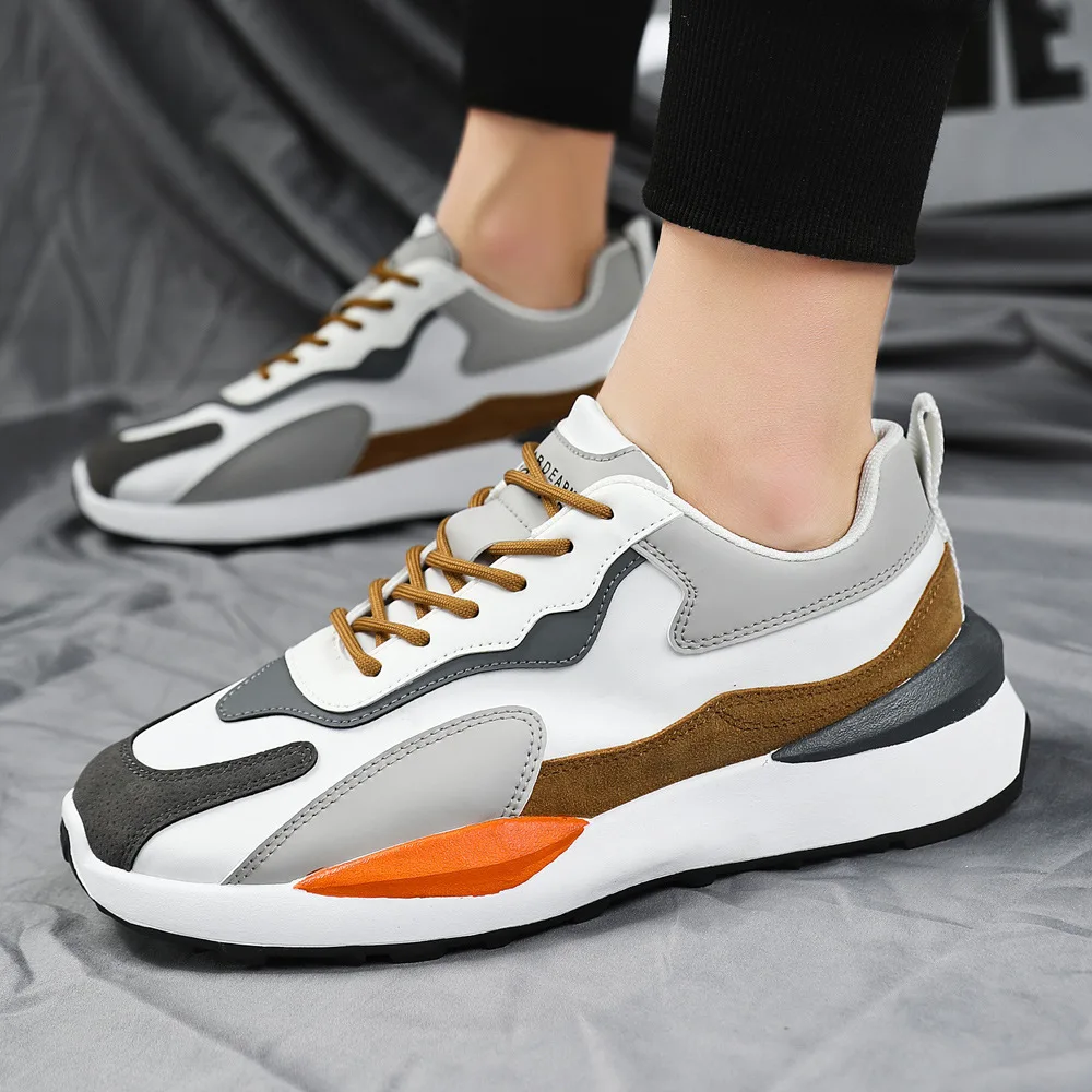 

Кроссовки мужские легкие дышащие, сетчатые, Нескользящие, резиновая подошва, для скейтборда, светильник