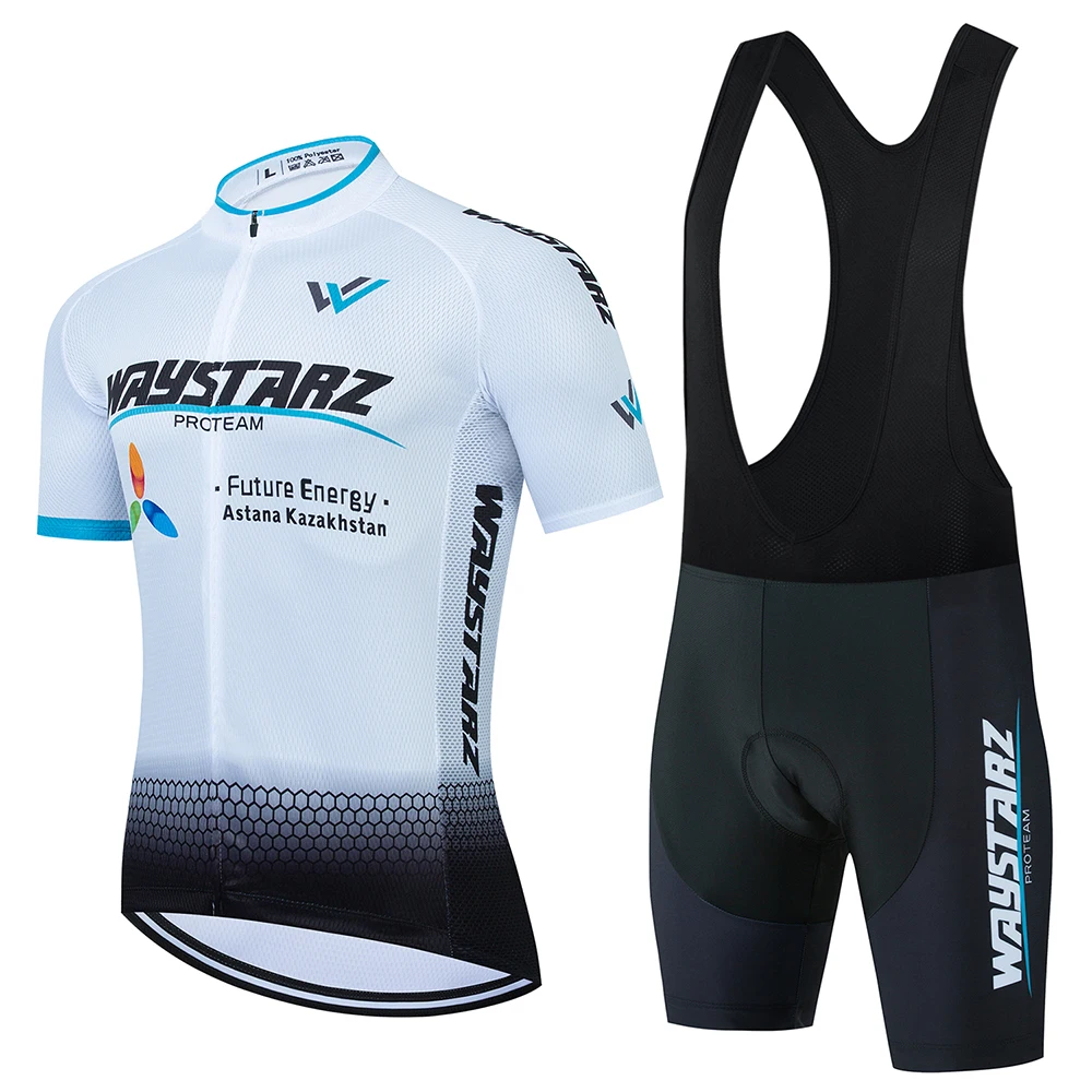 

Pro Team Cycling Jersey Set Men Bib Shorts Suit Pro Bicycle Team Racing Uniform Clothes 2021 Summer Mountain Bike Bicycle Suit
