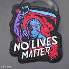 Крик команда автобус детская игра Чаки страшный фильм Майкл Майерс искусственная железная вышитая одежда нашивки для одежды