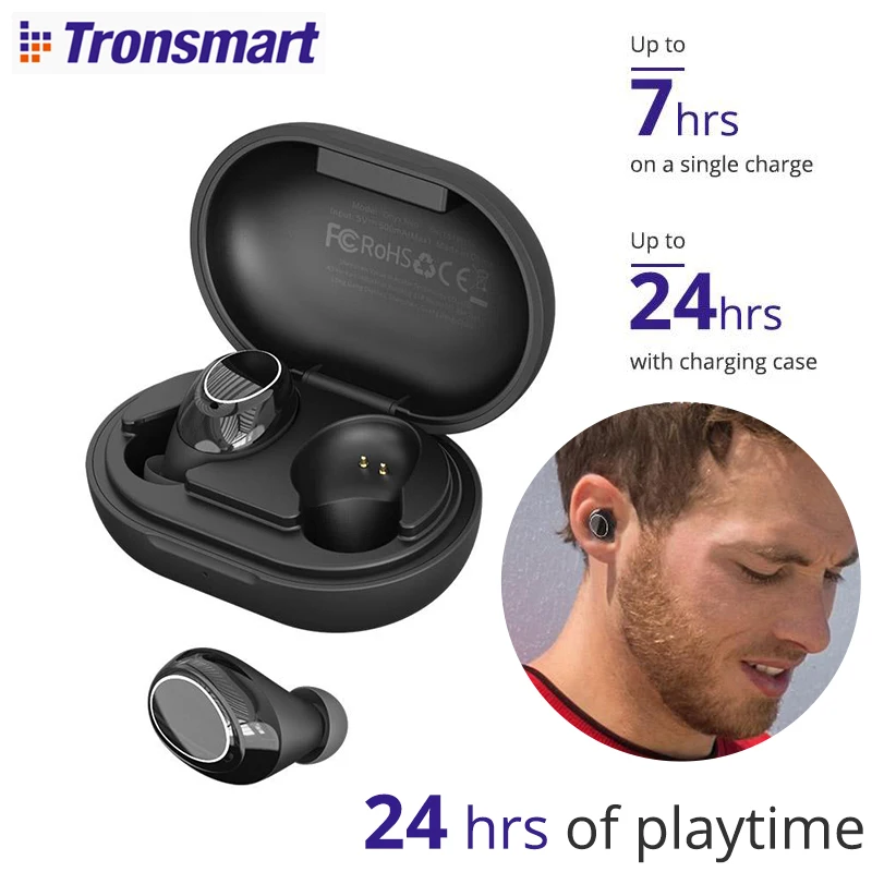 [Новая версия] TS Onyx Neo Bluetooth 5 0 True Беспроводной наушники устройство док станция