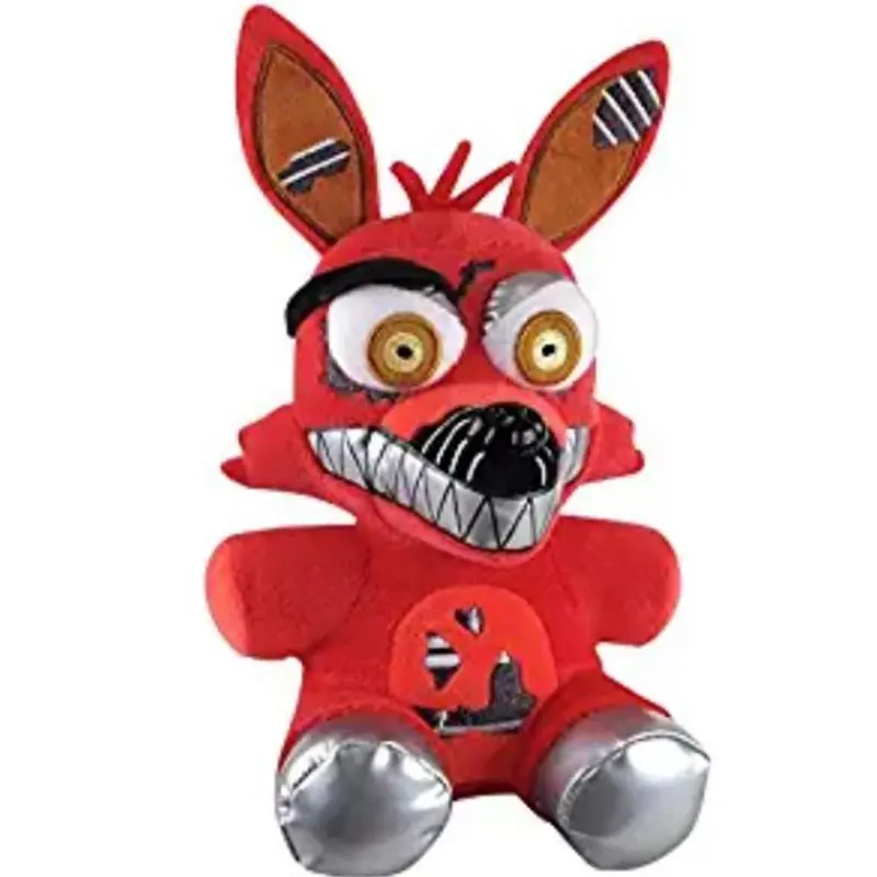 Красный 25CM Five Nights at Freddy's Springtrap FNAF Plush Stuffed Toy - Цвет: Красный