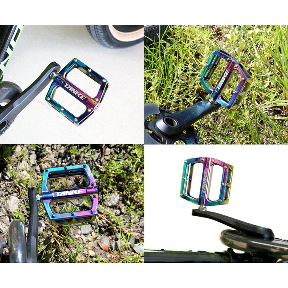 

Bike Pedals Anti-Silp Aluminum MTB Pedals Bicycle Flat Pedal with Sealed Bearing for MTB Mountain Road Bicycle Folding Bike