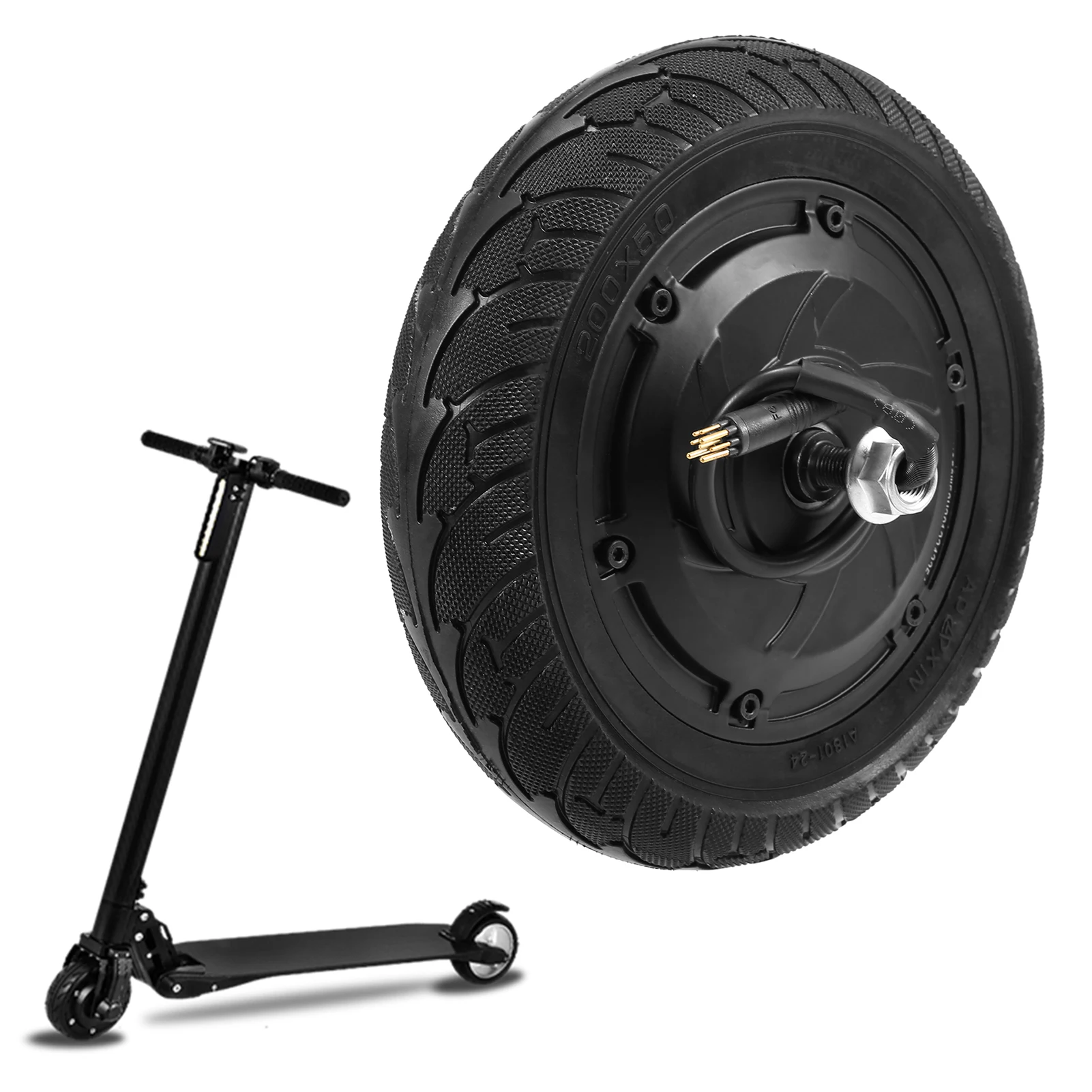 

Моторная шина для электродвигателя скутера Kugoo S1, 350 Вт