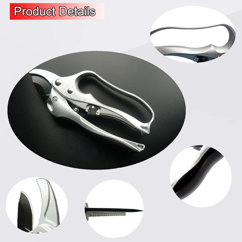 

Pruning Shear Ratchet Plant trim horticulture Hand Shear Orchard Pruning Pruner Cut Shrub Garden Tree Flower Scissor Supplies