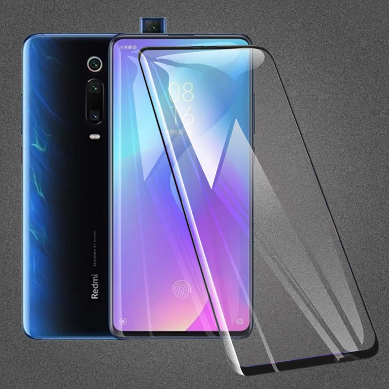 Thouport 5D Закаленное Стекло Для Xiaomi Redmi K20 Pro Премиум Экран Протектор на Жесткий