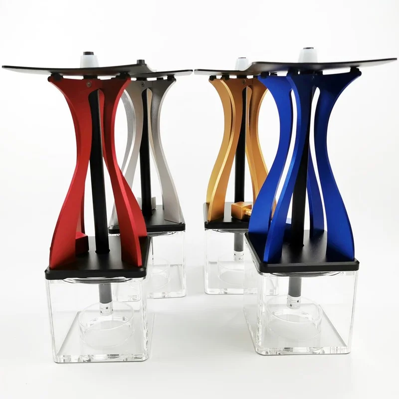 

Модный стеклянный кальян со светодиодсветильник кой, 1 комплект