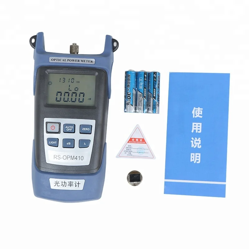 Handheld Fiber optical power meter precision 8 wavelengths cheapest price OPM FTTH tool | Мобильные телефоны и аксессуары