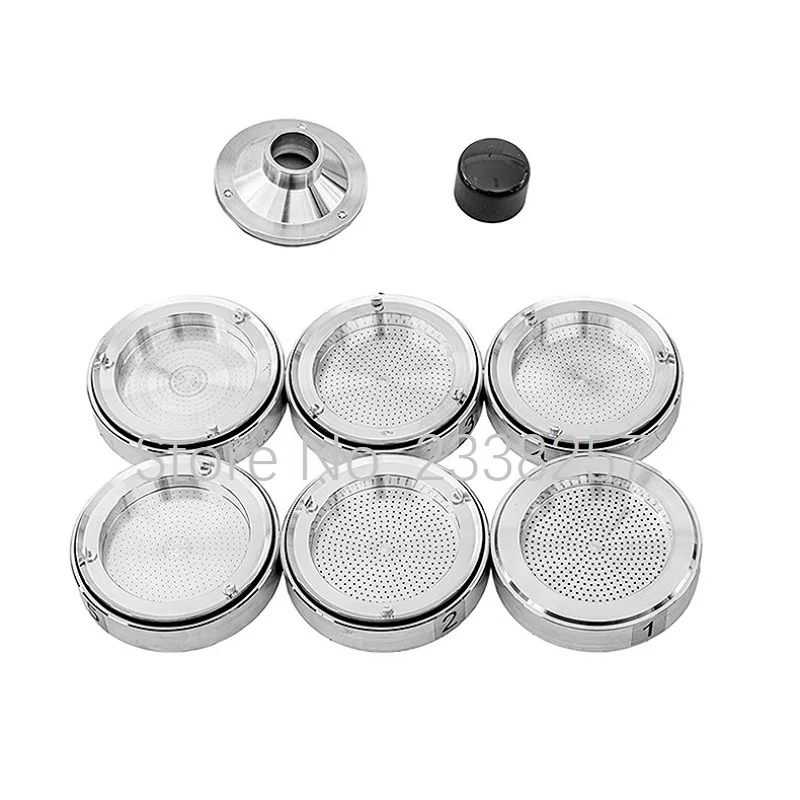 Шестиступенчатый сито перфорированный пробоотборник воздуха частота