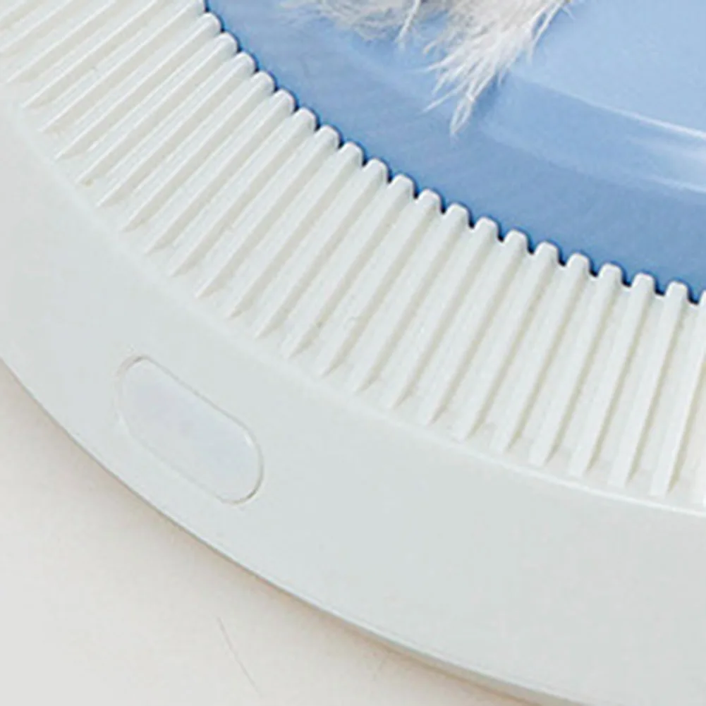 

Funny Cat Donut Turntable 360 Degree Rotating Double Layer Electric Tease Feather Pet Play Spinning Turntable Toy