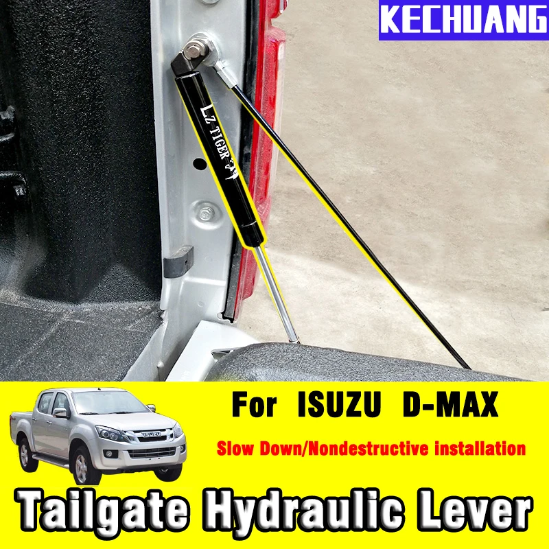 Гидравлический стержень для задней двери ISUZU DMAX с поддержкой проволочной веревки