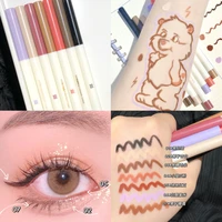 7 colors waterproof eyeliner gel pencil colorful red brown soft touch easy to wear pigmented long lasting eye makeup cosmetics