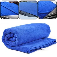 c 60x160mm blue cleaning cloth easy to wash mitt microfiber fiber towel car washing cleaning rag car accessories