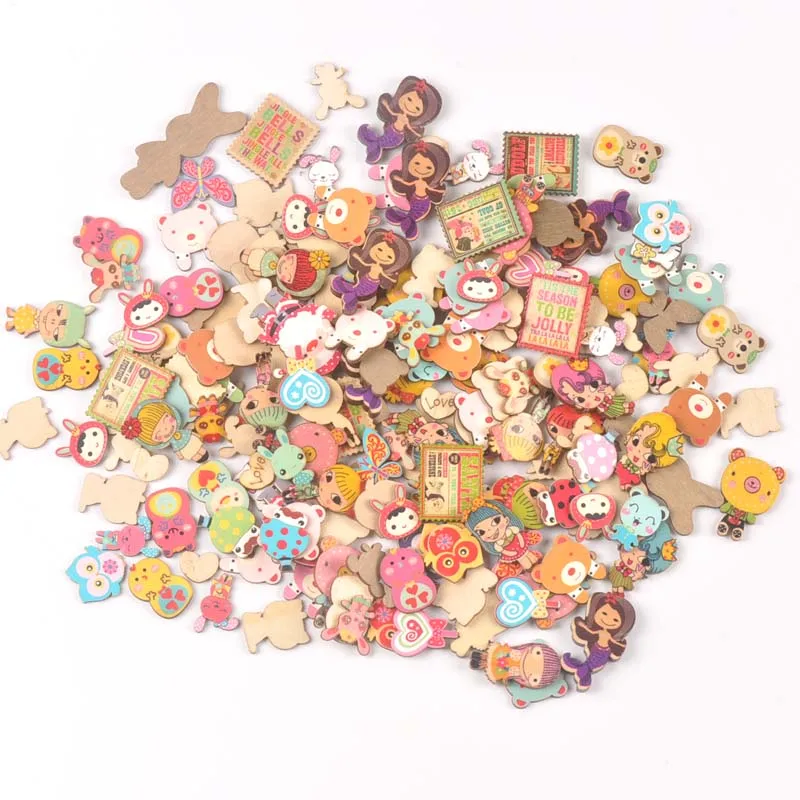 20 шт. деревянные украшения для дома 40 мм|Поделки из дерева| |