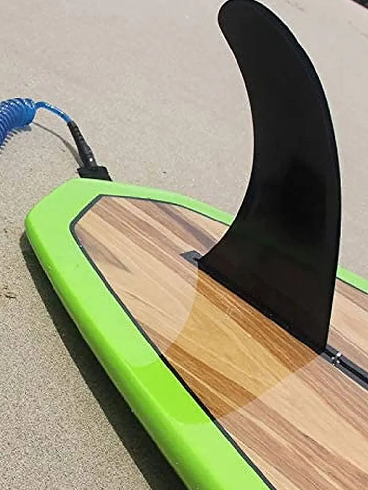 

Surf Surfboard Sup Singles Fin Central Fin Nylon Longboard Surfboard Paddleboard Fin Water Sports Diving Boat Fins 10In Nylon