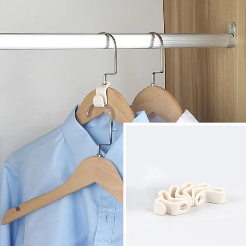 6 шт./компл. космическая вешалка для стека крючки пластиковый шкаф шкафа крючок