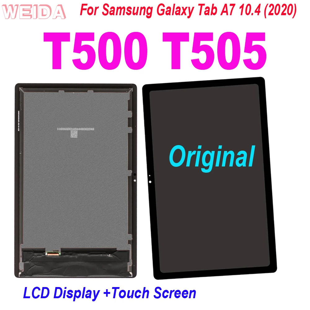 10 4 &quotОригинальный ЖК-дисплей для Samsung Galaxy Tab A7 (2020) SM-T500 T505 T500 с сенсорным экраном и