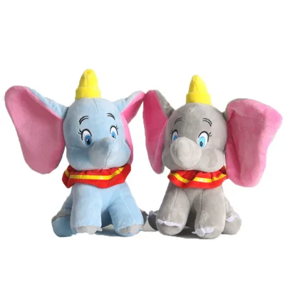 Мультяшные игрушки Disney плюшевые Дамбо милый слон мягкая кукла-животное любимая