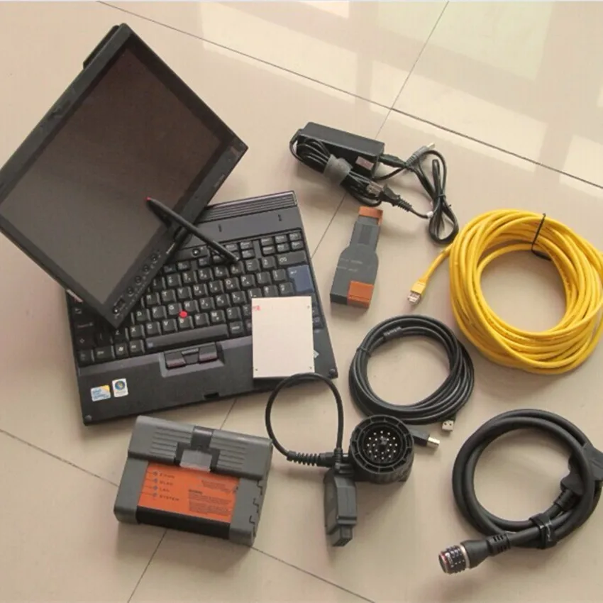 

Diagnostic Tool for Bmw Icom a2 with Ssd Expert Mode Software Laptop x200t Ready to Use Windows 10 Super Speed