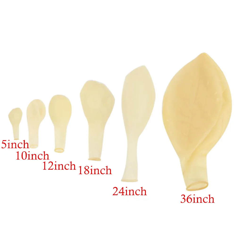 10 шт./лот 12-дюймовые толстые прозрачные латексные воздушные шары романтичное