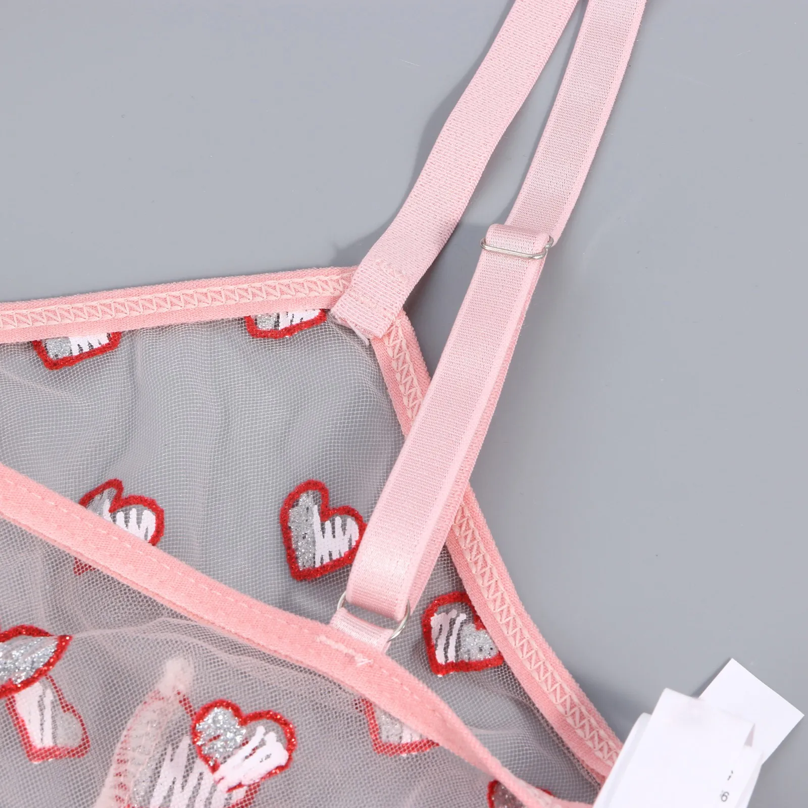 

Embroidery Mesh Perspective Sexy Lingerie Women Underwear Set Bralette Lace Sexy Sensual Lingerie Woman Seamless Bra Brief Sets