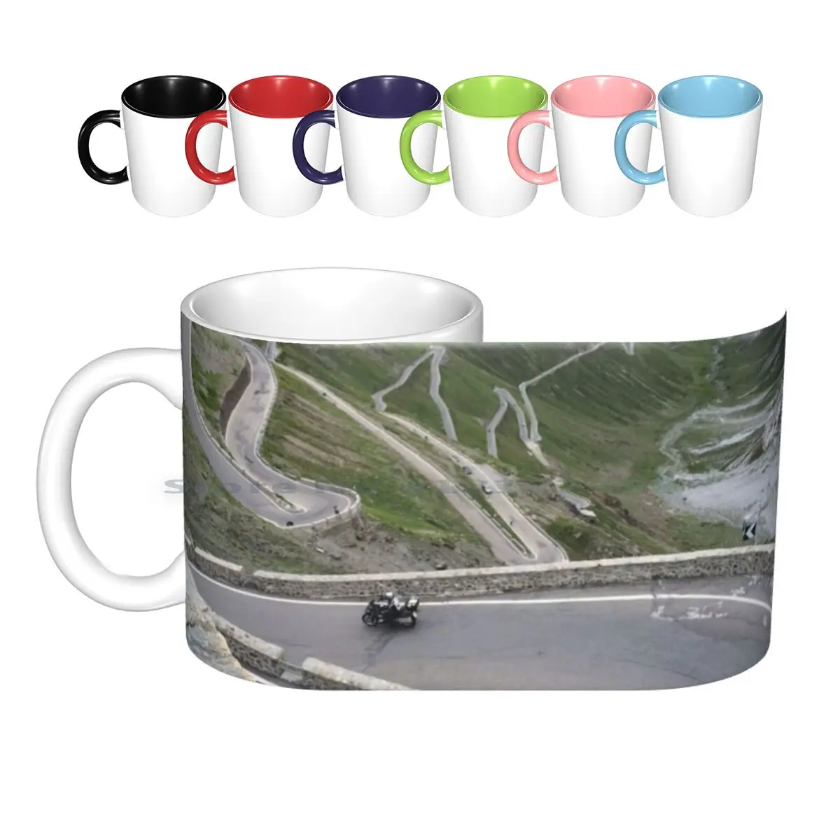 Керамические кружки Stelvio Pass кофейные чашки кружка для молока и чая Road Mountain Moto
