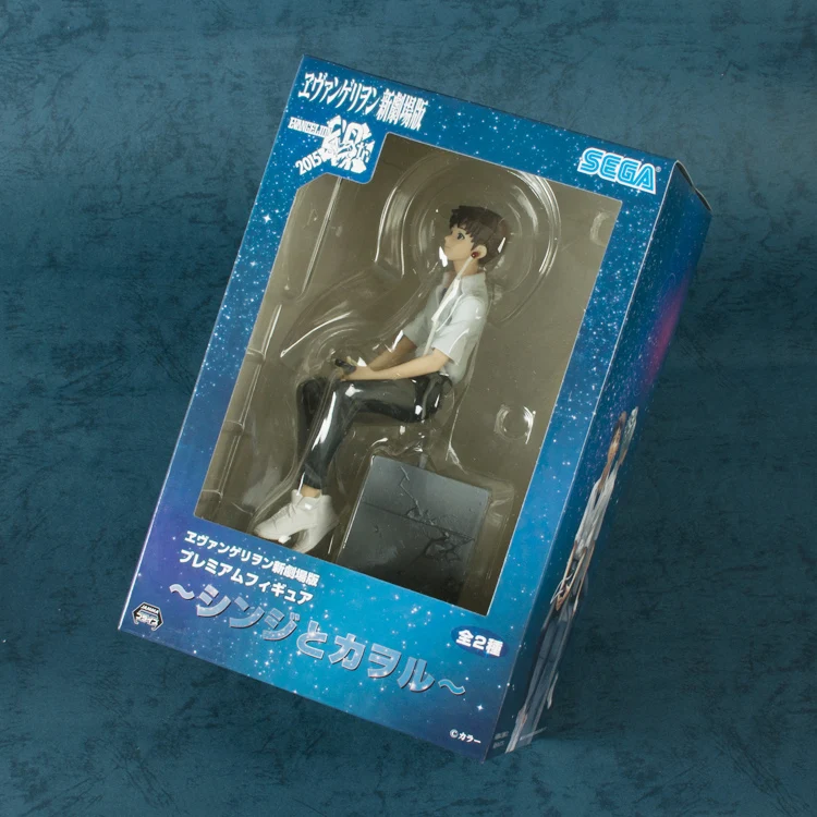 

2pcs Nagisa Kaworu Ikari Shinji Anime Figure Action Toys EVA Collectible Anime Action Figurines Original Models Statue Anime EVA