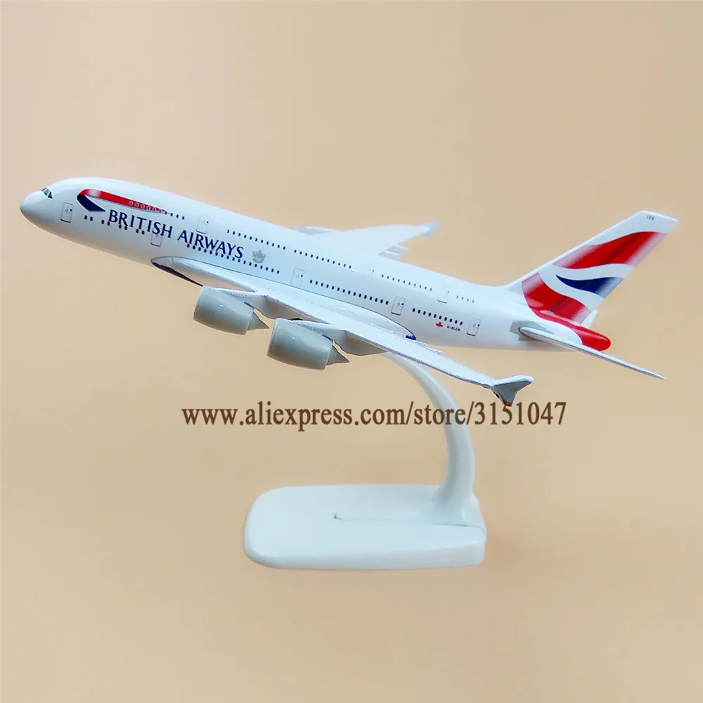 Модель самолета из металлического сплава A380 20 см|gift|gift giftsgifts kids |