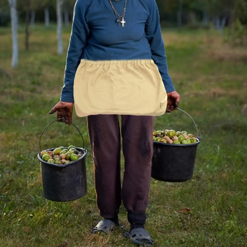 

Garden Weeding Apron Herb Gathering Apron Fruit Picking Bag Vegetable Picking Apron Gardening Harvest Aprons Collection Bag