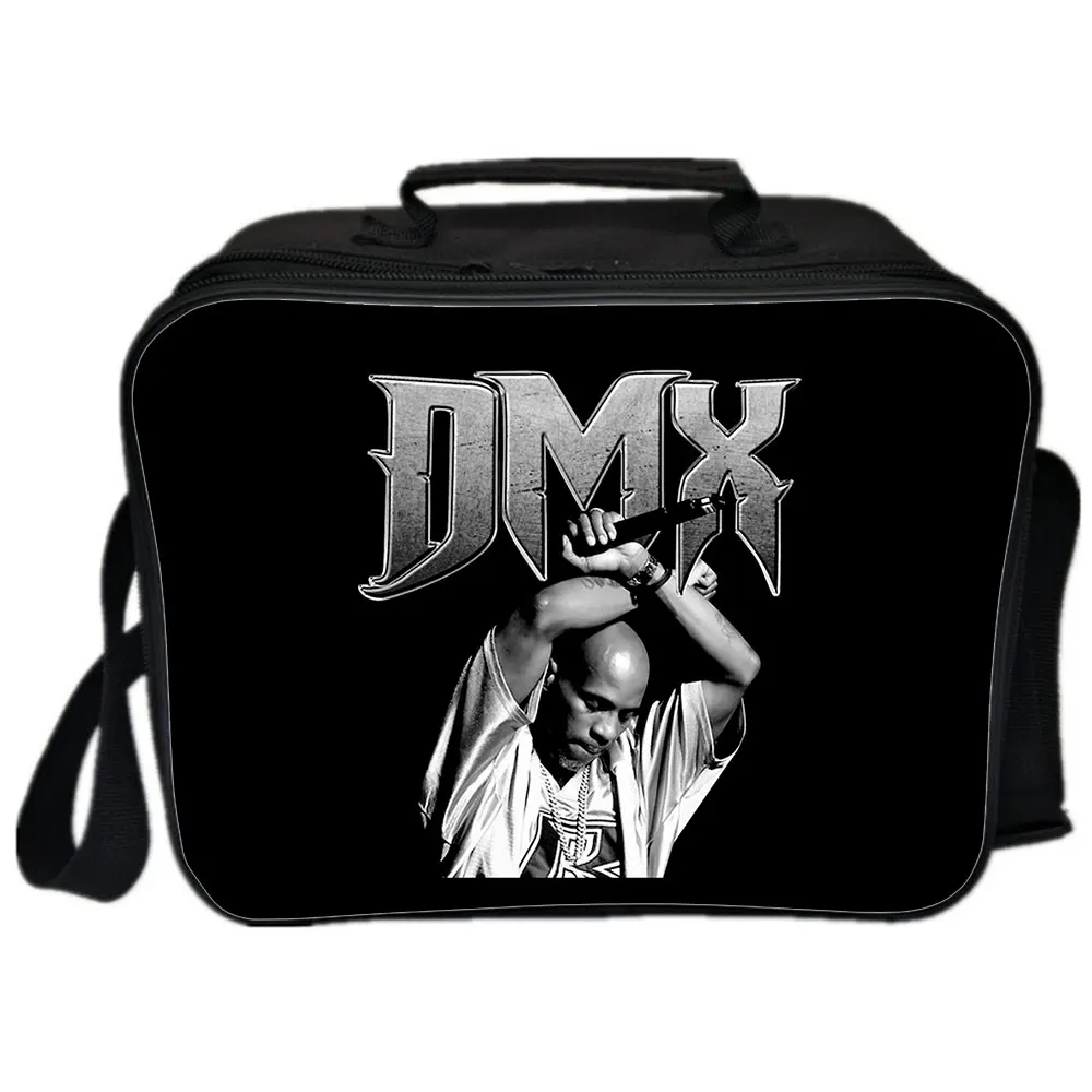 Rapper DMX Backpack Picnic Bag Camping Shoulder Bag Handbags Portable Insulated Canvas Picnic Lunch Bags For Women